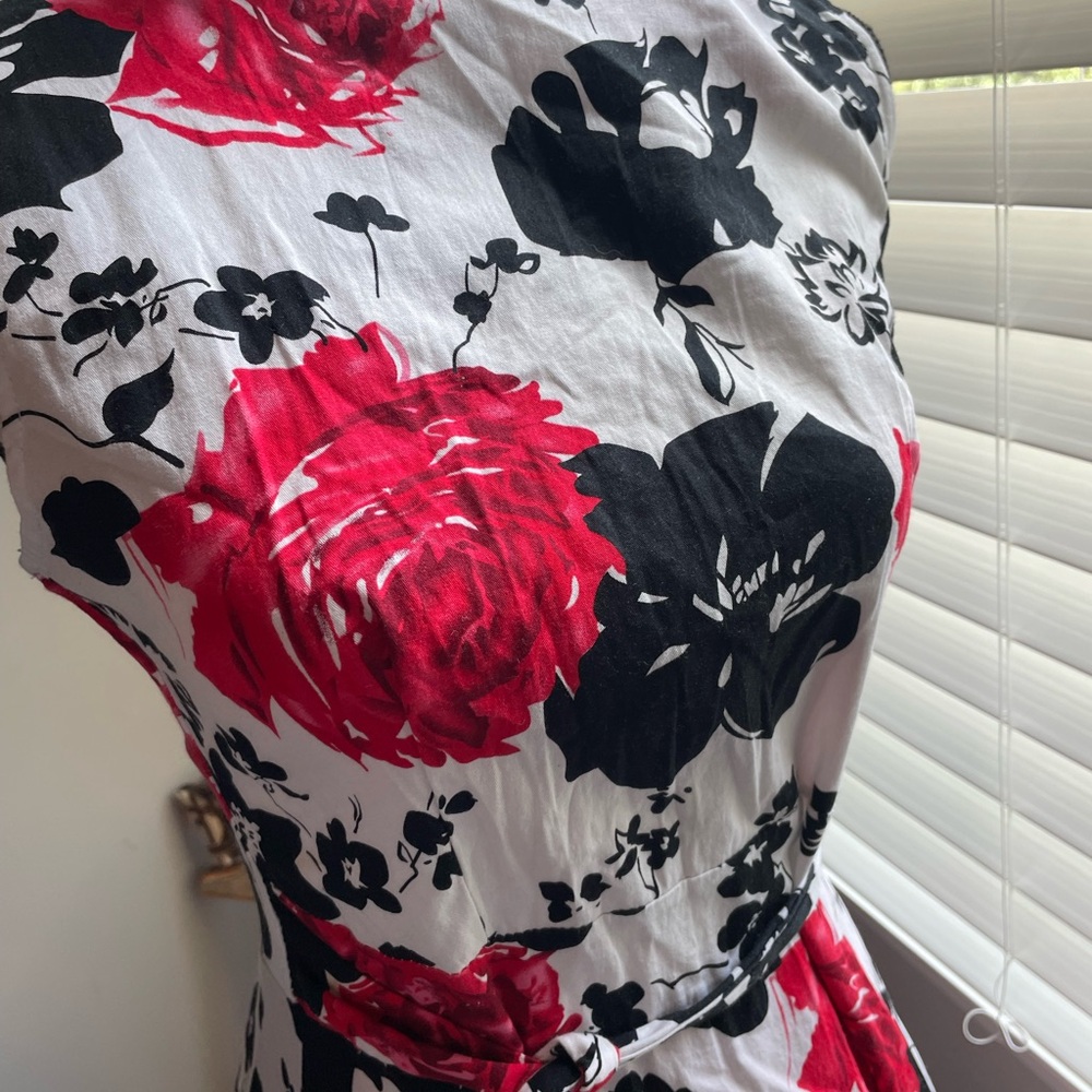 Creti Chic Floral Sleeveless Dress in SZ M - Picture 6 of 11